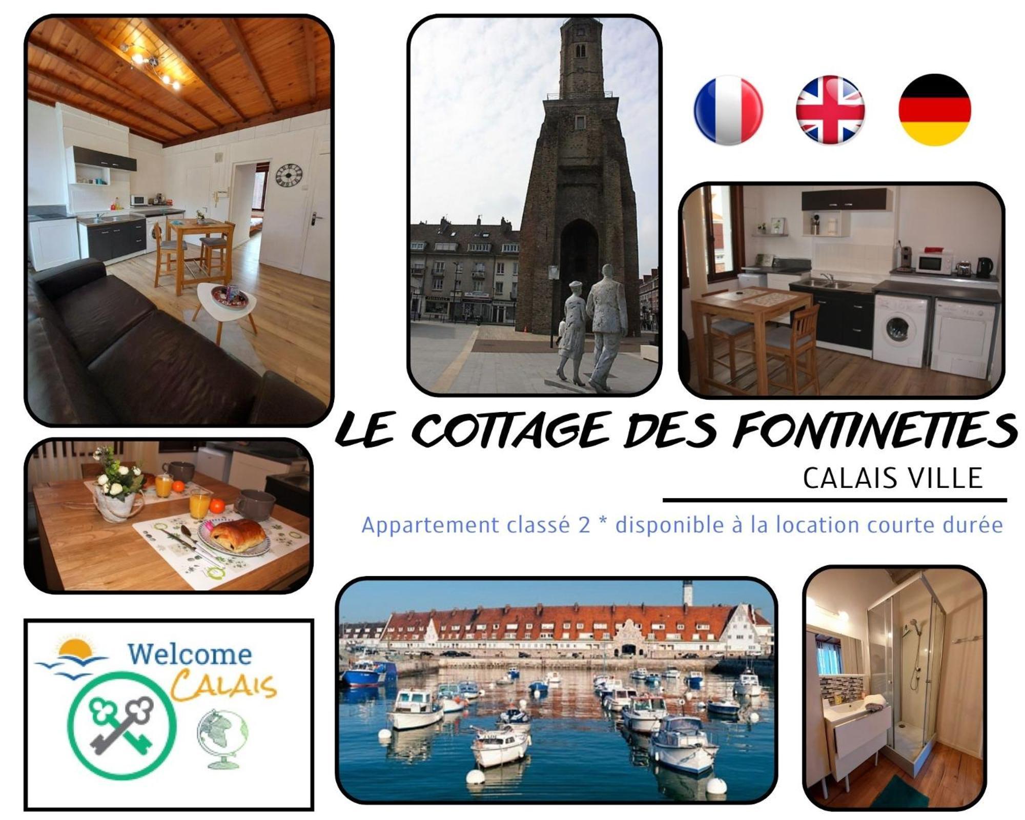 Welcome Centre St Pierre Fontinettes Apartament Calais